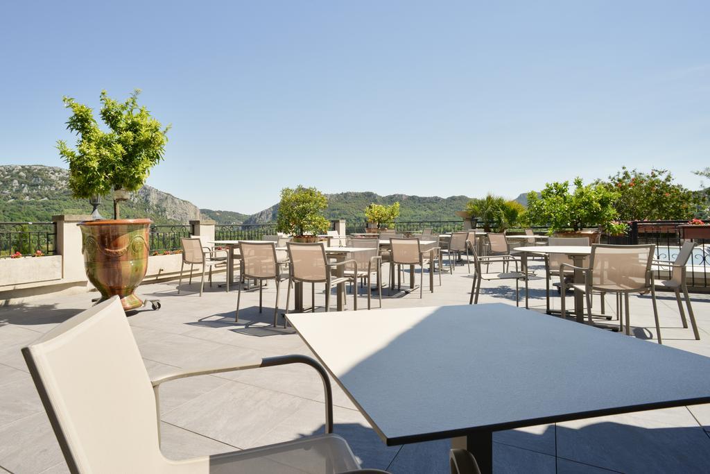 Logis Hotel La Porte des Cévennes Anduze Exterior foto