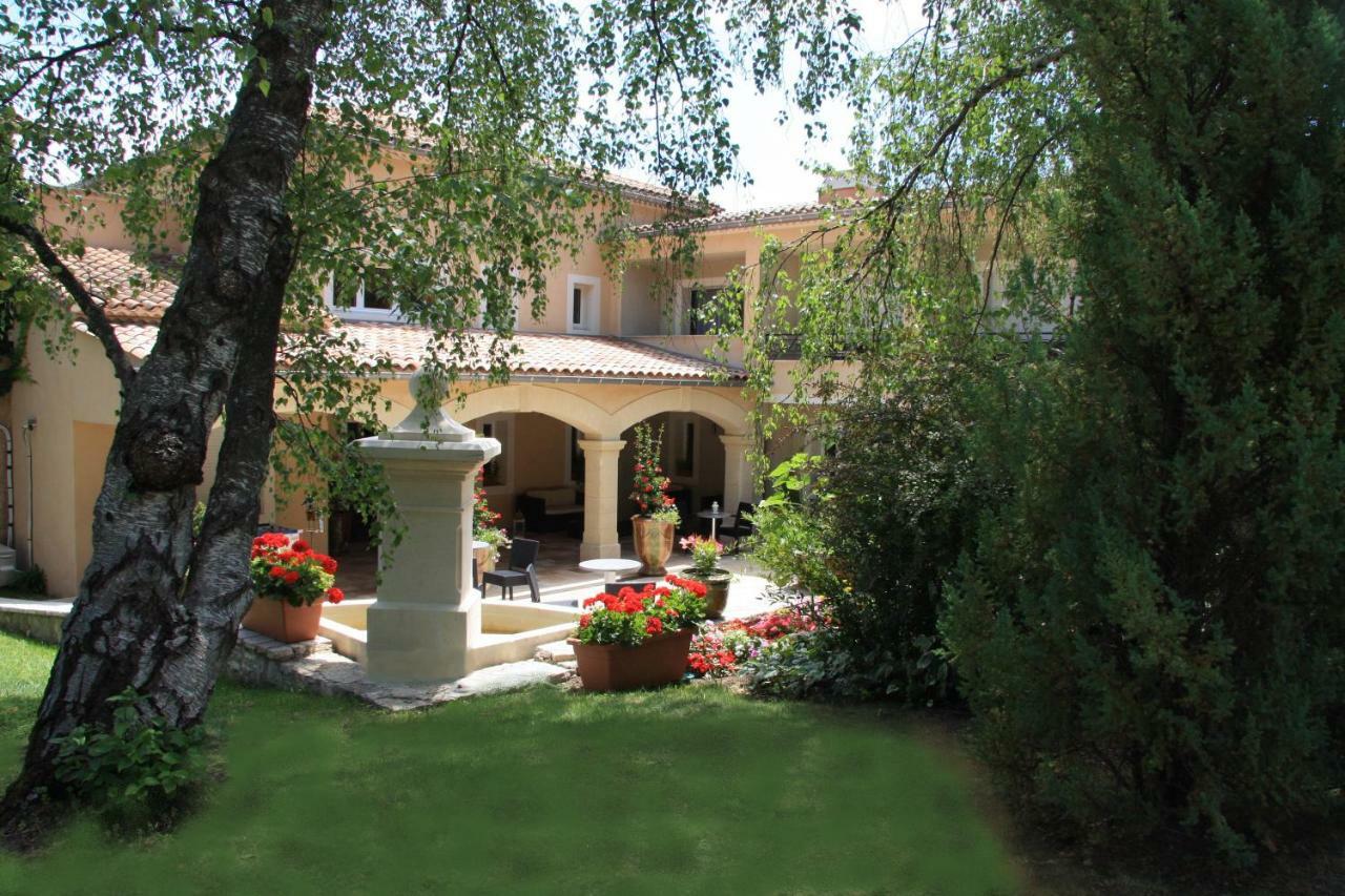 Logis Hotel La Porte des Cévennes Anduze Exterior foto